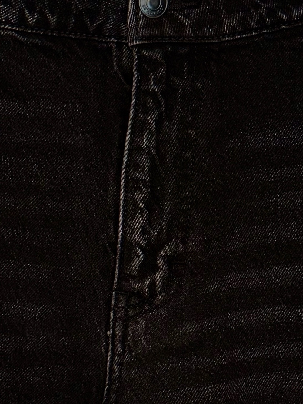 Cello Wide Leg Skater Jeans Women’s Size 11 Black Ombre Wide Belt Loops New - Picture 6 of 16